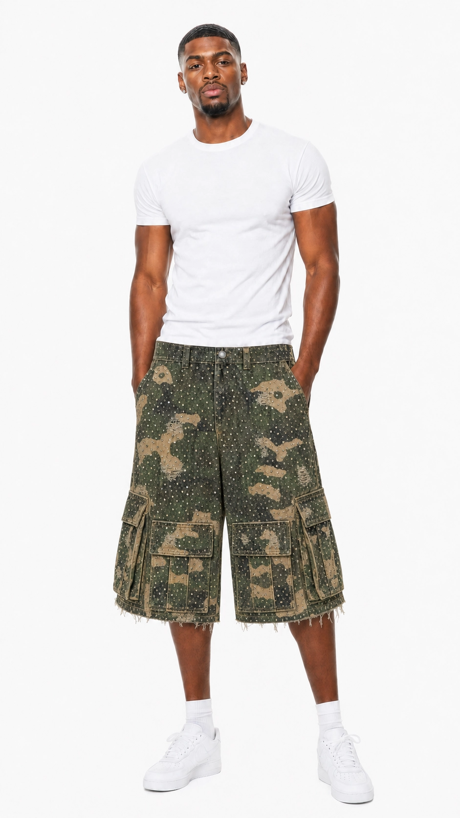 Cargo Camo Shorts