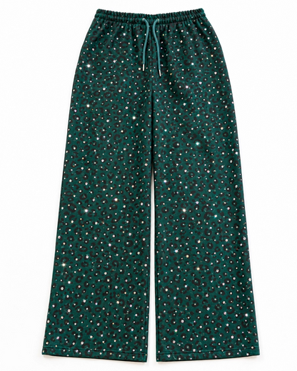 Cheetah Rhinestone Pants