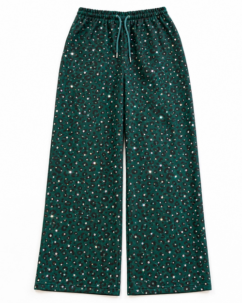 Cheetah Rhinestone Pants